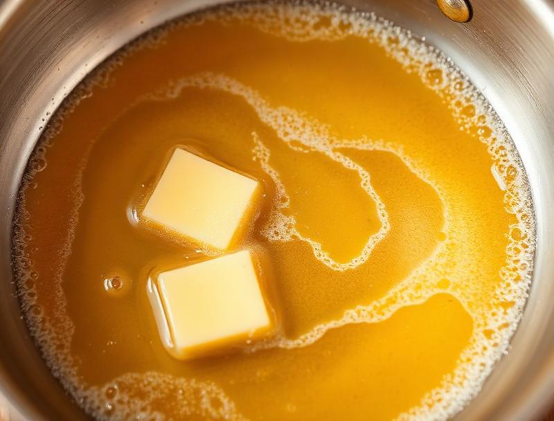 Brown the butter
