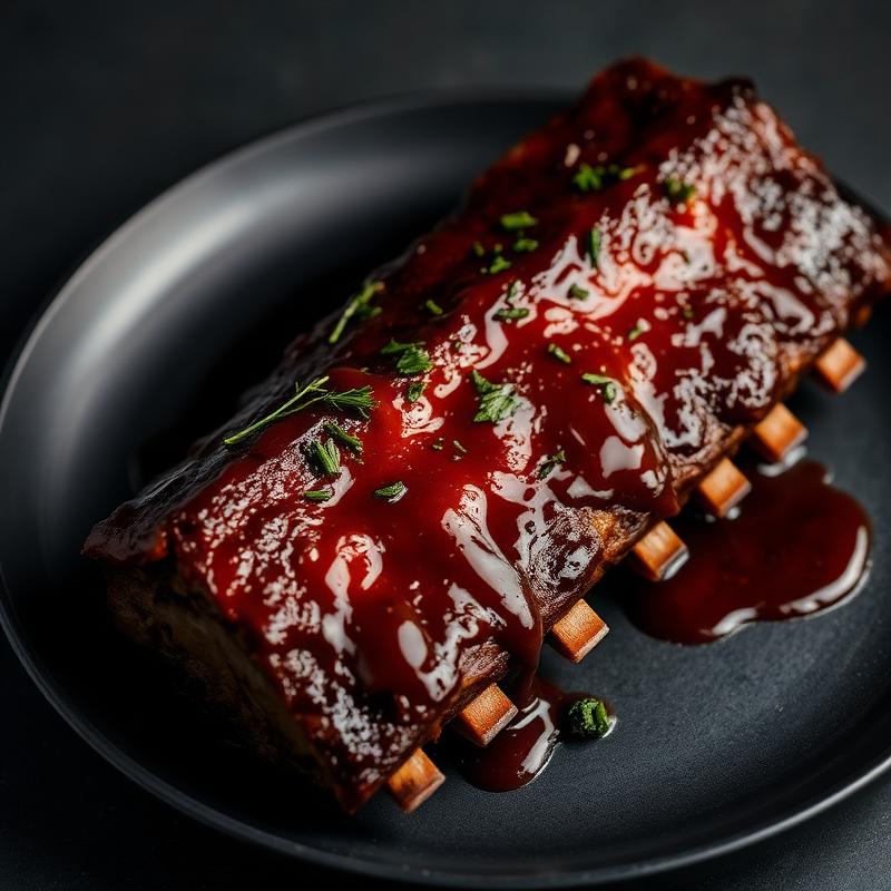 Sticky Glazed Short Ribs
