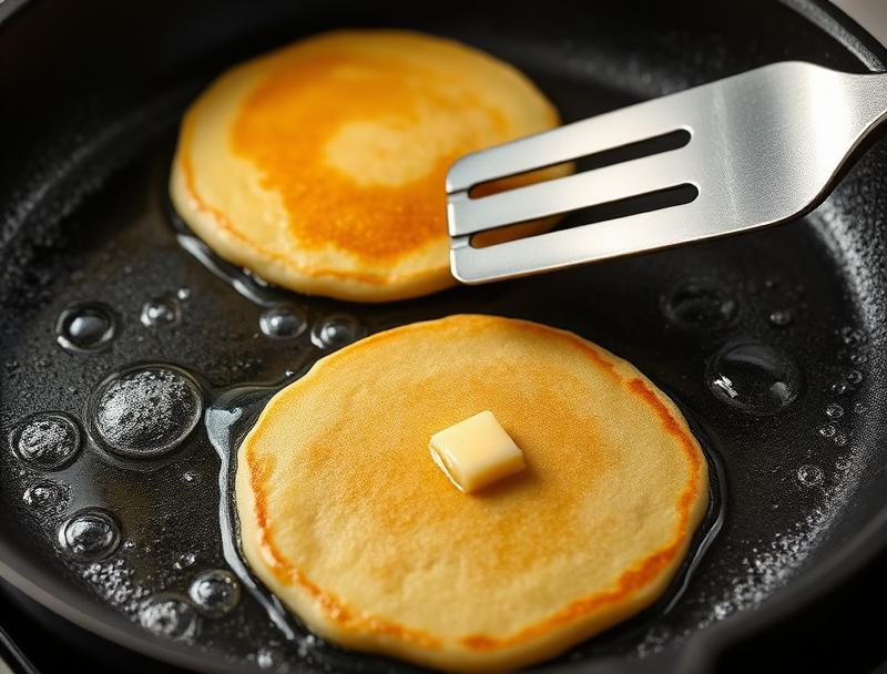 Cook the pancakes