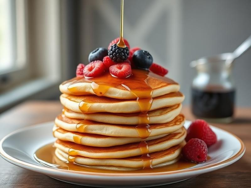 Berry Buttermilk Pancakes